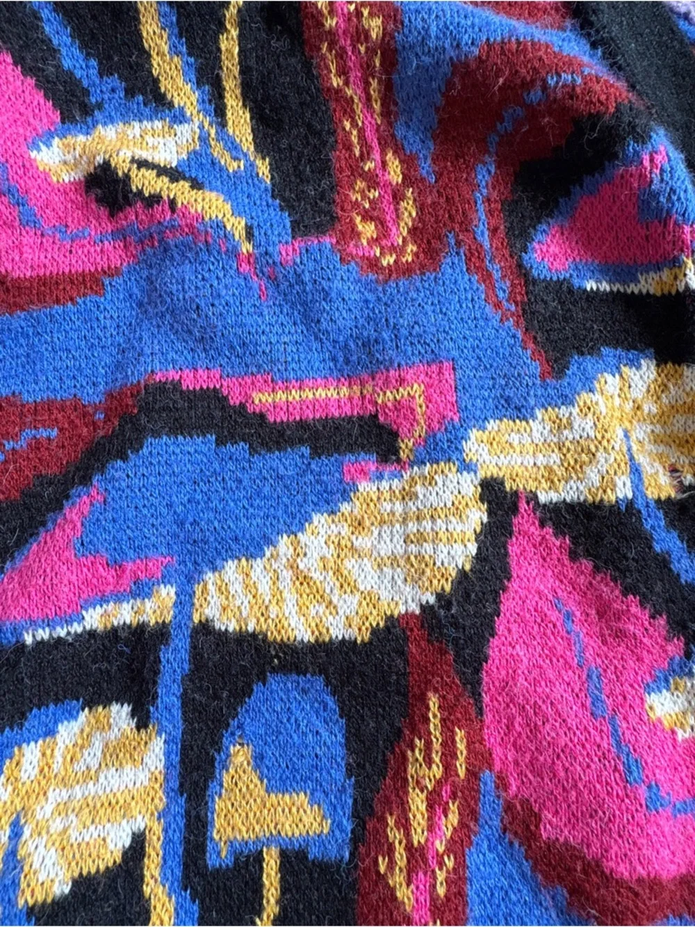 FARM Rio Mixed Mushrooms Knit Cardigan - Multicolor - Picture 10 of 10